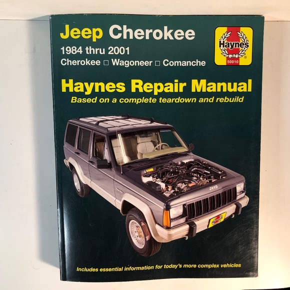 Jeep Other - Haynes 1984-2001 Jeep Cherokee Wagoneer Comanche Repair Manual